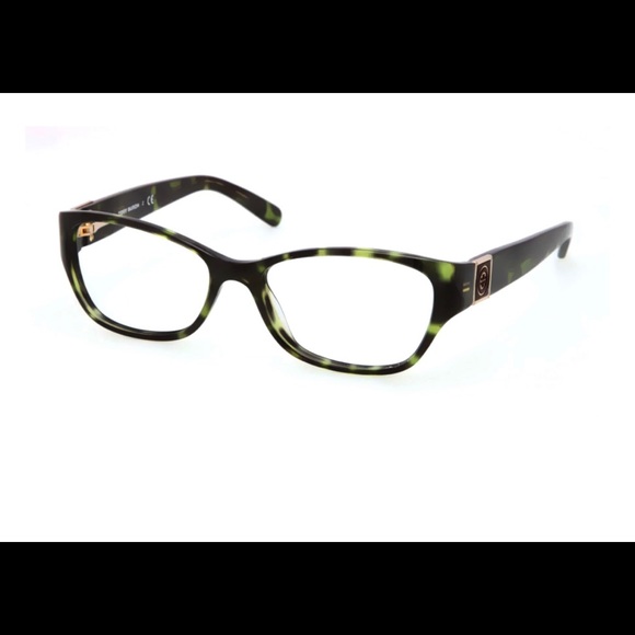 Tory Burch Glasses Frames TY2022 Green Tortoise - Picture 3 of 5